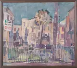 Telfair Museum by Myrtle Jones, Oil on Canvas, offered Jun 2022