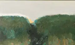 Reverse Seascape II by David DeLong, 1964, Oil on Canvas, offered Feb 2022