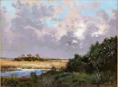 Temperature Rising by Joseph Orr, Acrylic on Board, offered Oct 2021