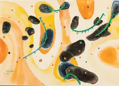 Weather Map by William L'Engle, Mixed Media, offered Oct 2021