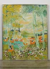 Untitled by Claude Grosperrin, Oil On Canvas, offered Feb 2019