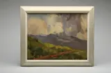 Untitled by Maurice Braun, oil on board, offered Oct 2018