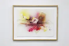 Untitled by Ellen Price, mixed media madam butterfly, offered Oct 2017