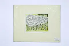 Untitled by Laxman Pai, etching, signed 1959, offered Oct 2017