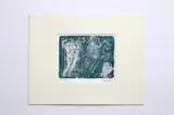 Untitled by Laxman Pai, etching trial print 1959, offered Jul 2017