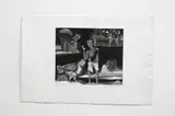 Untitled zinc by K. Laxma Goud, etching; artist proof. Hand, offered Jul 2017
