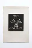 Untitled zinc by K. Laxma Goud, etching; artist proof. Hand, offered Jul 2017
