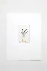 Untitled by Beth Van Hoesen, etching, offered Jul 2017