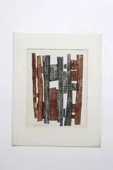 Untitled print, numbered 2 from an edition of 5 by Zarina, Pencil, offered Jul 2017
