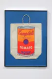 ; Campbell's Soup Shopping Bag 4A by Andy Warhol, 1966, Screenprint in colors on paper shopping bag, hand, offered May 2017
