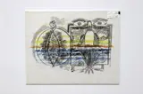 India; Untitled by Laxman Pai, 1966, Ink drawing with watercolors. Unframed;, offered May 2017