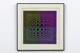 VICTOR VASARELY (1906-1997); Framed limited edition Op Art print by Victor Vasarely, pencil, offered May 2017