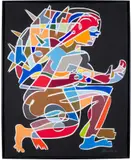 Owzat? by Arthur, 1990, Acrylic on canvas, offered Nov 2022