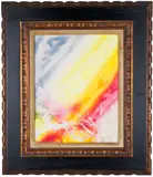 Abstract Expressionist by Phillip Schreibman, gouache on paper. 1968, offered Nov 2022