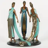 The Three Graces by Erté, bronze, offered Nov 2022