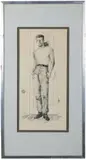 Wet Paint by Malcom Edgar Case, Pen and ink, offered Nov 2022