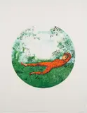 Sleeping Male Harlequin by Aldo Pagliacci, Serigraph, offered Nov 2022