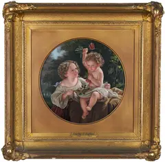 Untitled by Charles C. Ingham, Oil on canvas, offered Nov 2022
