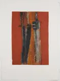 Sedona Abstract by Jan Young, Acrylic on paper laid on paper, offered Nov 2022