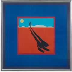 Falling Man by Ernest Trova, Serigraph, offered Aug 2022