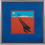 Falling Man by Ernest Trova, Serigraph, offered Aug 2022