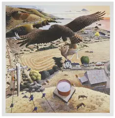 Good Bye Greenwood by Peter Allegaert, Lithograph, offered Aug 2022
