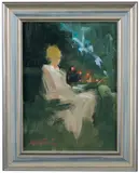 Contemplation by James Kubiatowicz, Oil on canvas, offered Aug 2022