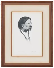 Rawhide by Frank Howell, Lithograph, offered Aug 2022