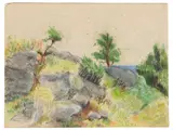 Ocean View.' by John Austin Sands Monks, Pastel.Â, offered Aug 2022