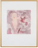 Fan Dancer by Riva Leviten, etching), offered Aug 2022