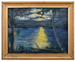 Untitled by Jonathan M. Farley, Oil on canvas, offered Aug 2022