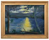 Untitled by Jonathan M. Farley, Oil on canvas, offered Aug 2022