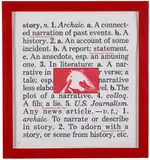 Untitled (Printed Matter Matters) by Barbara Kruger, 1989, Lithograph with offset printed and engraved typography, offered May 2022