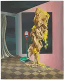 Poet in the Vestibule by Horace Armistead, 1948, Oil on canvas, offered May 2022