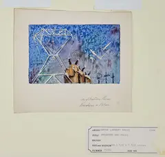 Breakers Plus Poles by Wayne Lambert Davis, 1904, Watercolor on paper, offered May 2022