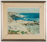 Untitled by Ben Johnson, Oil on Masonite, offered May 2022