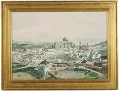 Spanish Landscape by Hazard Durfee, Oil on canvas, offered May 2022