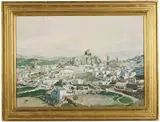 Spanish Landscape by Hazard Durfee, Oil on canvas, offered May 2022