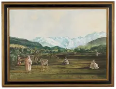Moroccan Landscape by Hazard Durfee, Oil on canvas, offered May 2022