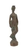 Untitled - Semi-Nude Female by Hannah Small, 1978, bronze, sold Sep 2024