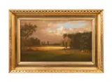 Summer Afternoon - 1876 by Horace Judson Rollin, oil on canvas, sold Sep 2024
