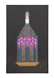 Perfume - 1986 by Romain de Tirtoff Erte, serigraph with gold foil, sold Jun 2024