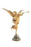 Winged Victory - circa 1923 by Samuel Grün, bronze, sold Sep 2024