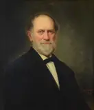 Portrait of Dr Reisig by Henry Augustus Loop, oil on canvas, sold Dec 2018