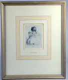 Annie by James Abbott McNeill Whistler, etching, sold Dec 2018