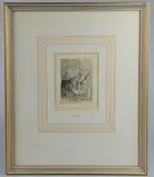 Le Chapeau Epingle by Pierre-Auguste Renoir, etching, sold Dec 2018