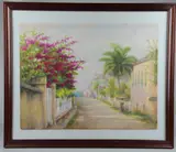 Untitled by Armin Buchterkirch, watercolor, sold Dec 2018