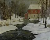WI artist by Irving Lew Bichon, oil on canvas, sold Nov 2018
