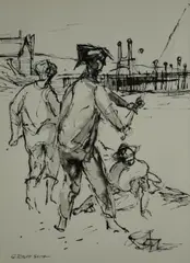 Untitled by G. Ralph Smith, Ink, sold Nov 2018