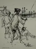 Untitled by G. Ralph Smith, Ink, sold Nov 2018